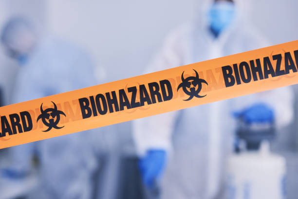 Professional Biohazard technician working in Monroe, NC
